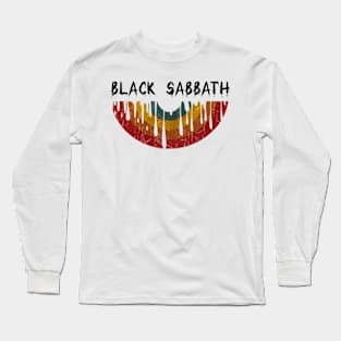 Vinyl Melted Sabbath Vintage Long Sleeve T-Shirt